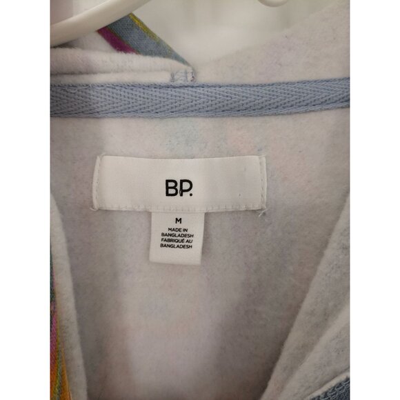 BP Hoodie Unisex Size M Pullover Swirl Marble Abstract Streetwear Athleisure 90s - Picture 10 of 11